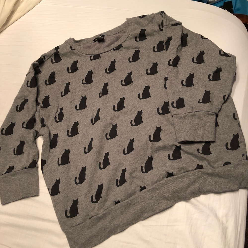 ADORABLE Forever 21 Cat Sweater!